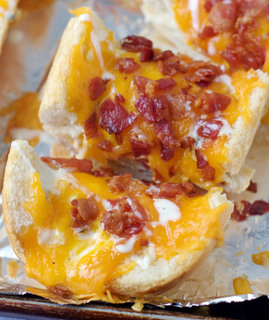 Bacon Ranch Cheesy Bread
