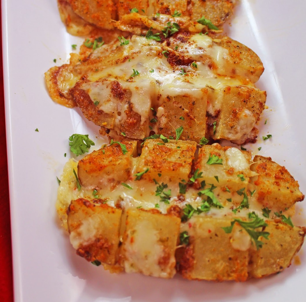 Cheesy Stuffed Potatoes