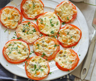 Low Carb Parmesan Tomatoes